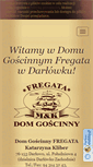 Mobile Screenshot of fregata.darlowo.pl