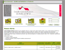 Tablet Screenshot of nieruchomosci.darlowo.pl